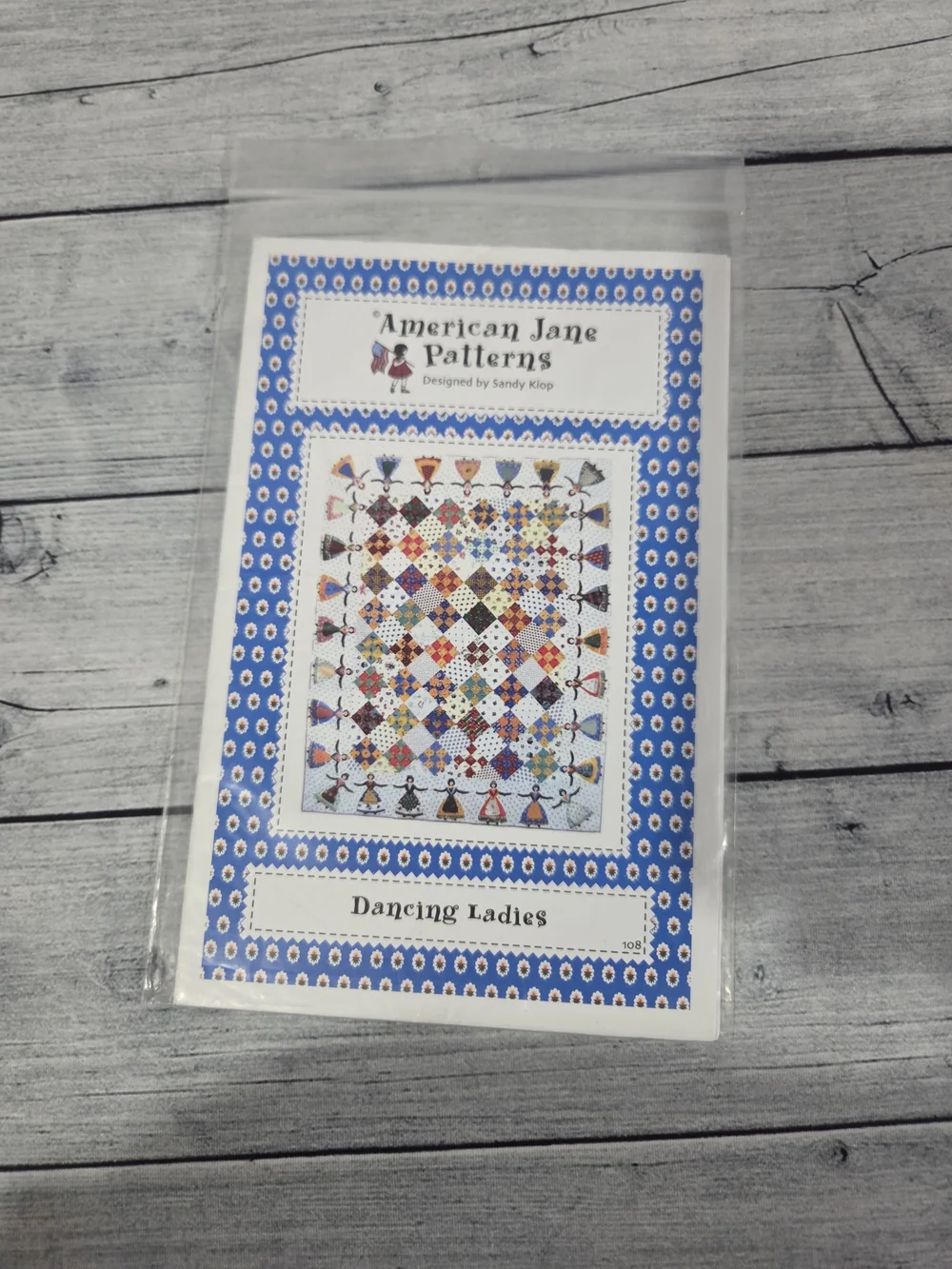 American Jane Patterns Quilting Pattern Dancing Ladies